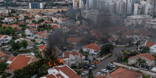 Atac cu rachete dinspre Gaza spre Israel FOTO Profimedia (4) jpg