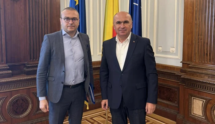 Iancu Guda și Ilie Bolojan FOTO: Facebook/Iancu Guda