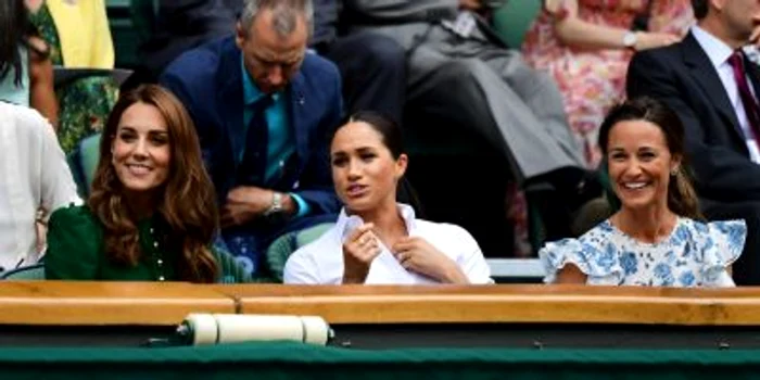 kate middleton si meghan markle wimbledon 2019 foto guliver/getty images