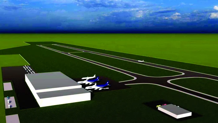Aeroportul va f construit în zona Braniștea-Schela FOTO: CJ Galați