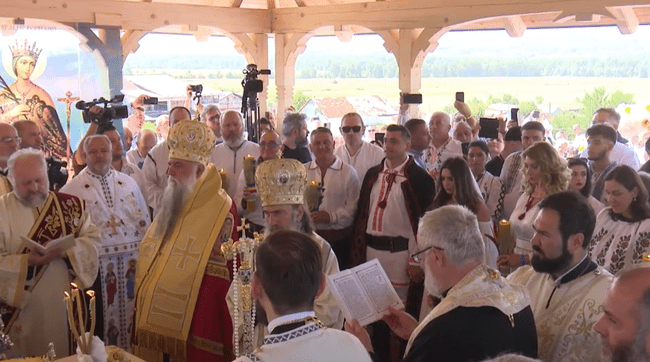 Amenințare cu bombă la Măciuca, în timpul cununiei religioase. „Nunta lui George Simion este finanțată de ruși”  