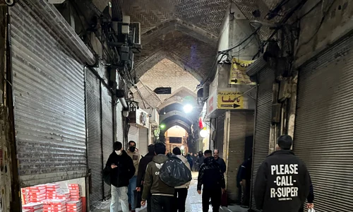 Marele bazar din Teheran, închis în urma protestelor FOTO profimedia jpg