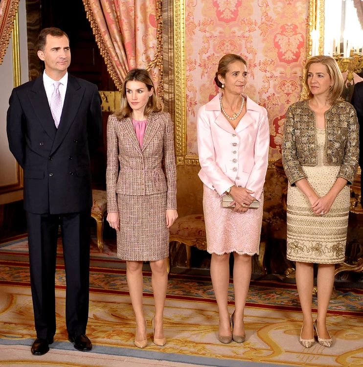 Regele Felipe și Regina Letizia au fost la cuțite un deceniu cu Elena și Cristina. FOTO:Getty Images