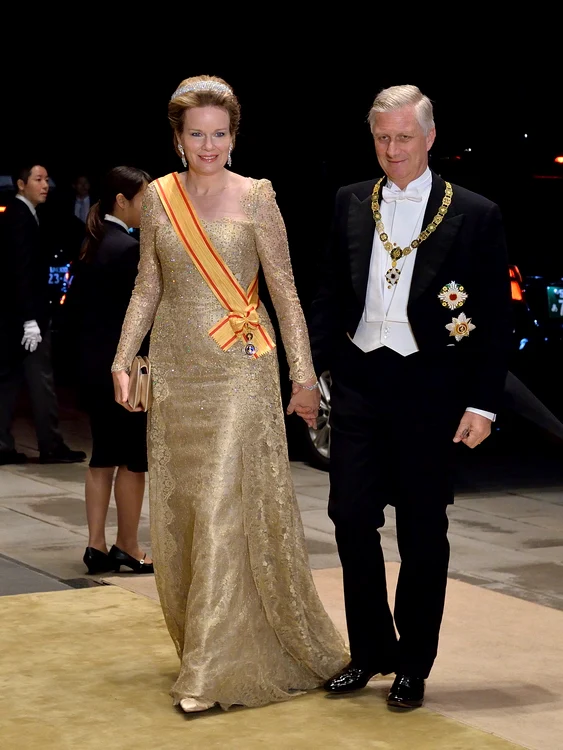 Regina Mathilde și Regele Philippe al Belgiei   GettyImages 1182695485 jpg