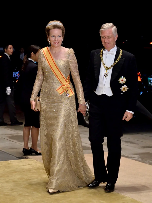 Regina Mathilde și Regele Philippe al Belgiei G