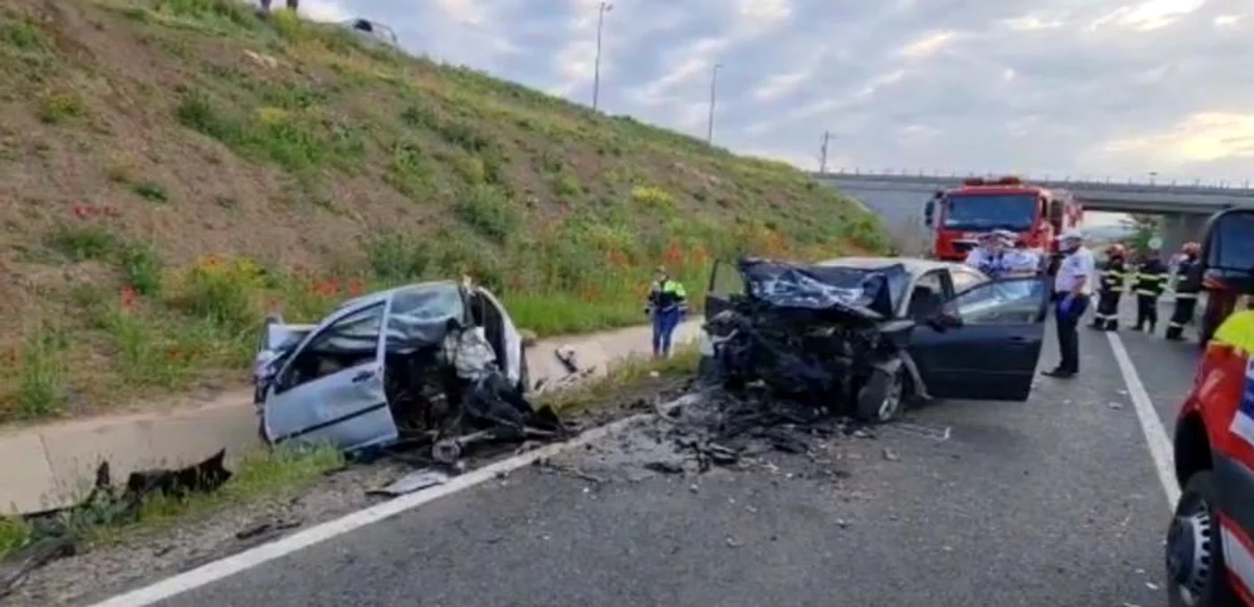 Tânăra ar fi intrat brusc pe contrasensFoto: captură Observator