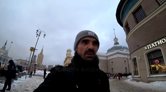 Vloggerul Ilie Rădeanu. FOTO: print screen