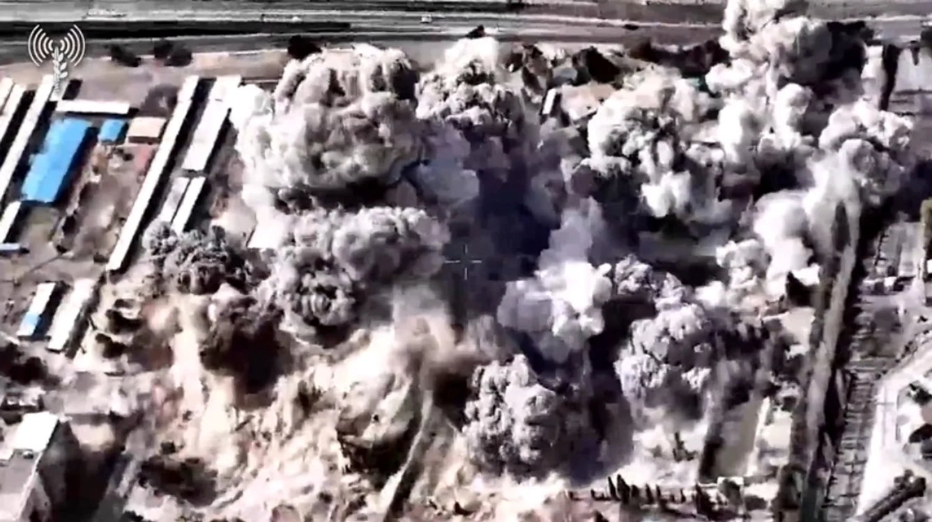 Imagini cu bombardamentele la scară largă din capitala Iranului. FOTO: Captură Video 