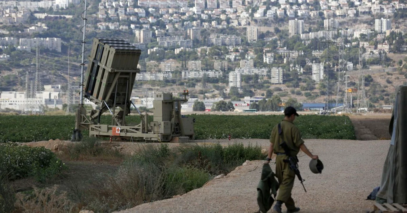 Baterie anti-rachetă amplasată lângă Haifa FOTO Reuters