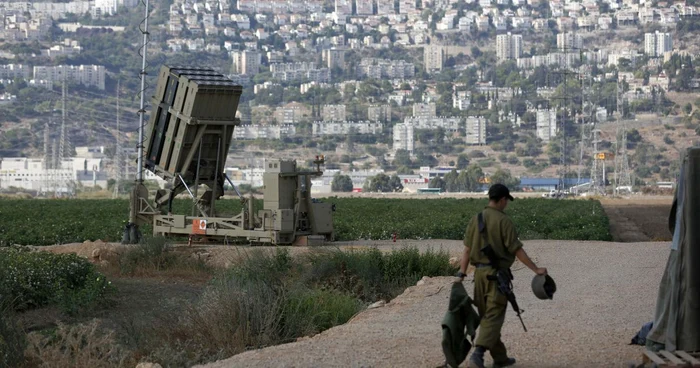 Baterie anti-rachetă amplasată lângă Haifa FOTO Reuters