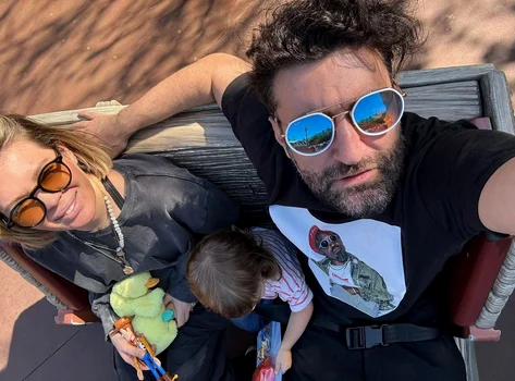 Gina, Smiley și fiica lor, Josephine   Instagram jpg