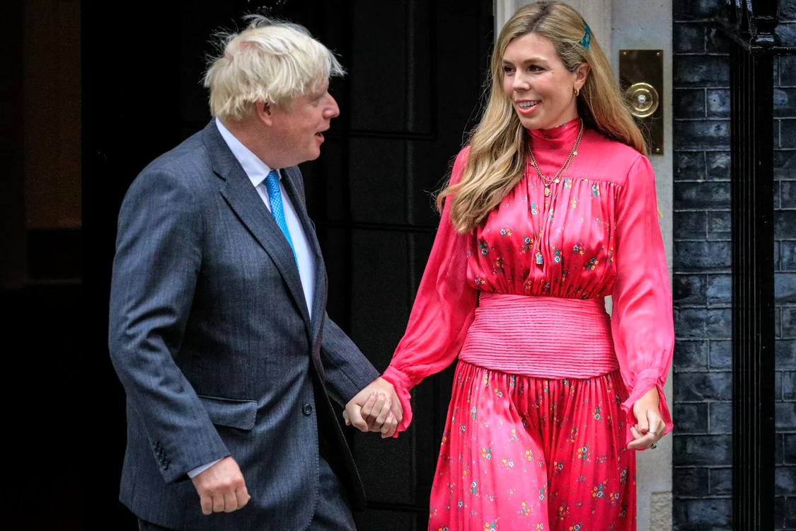 Boris Johnson și actuala sa soție. FOTO EPA EFE