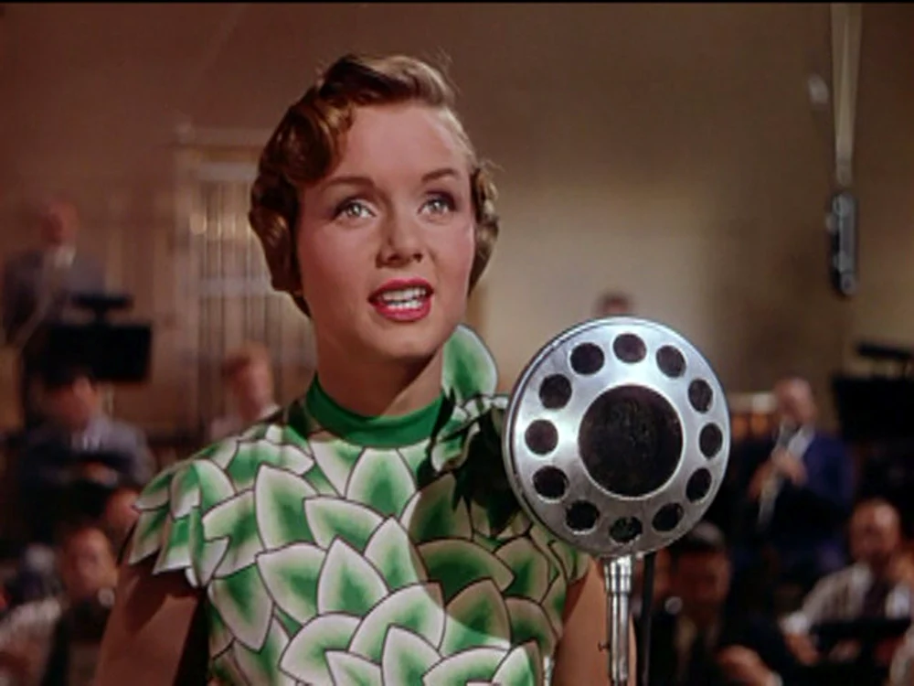 singin in the rain debbie reynolds leaf dress jpeg