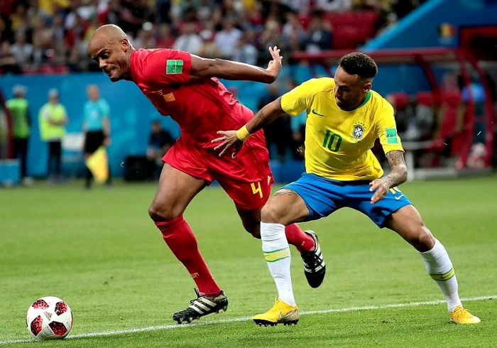 Kompany a reusit sa il blocheze pe Neymar la Cupa MondialaFOTO: EPA
