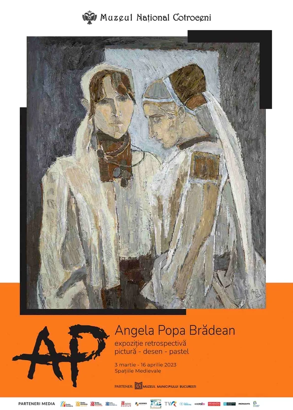 Expoziția „Retrospectivă Angela Popa Brădean”, la Muzeul Național Cotroceni