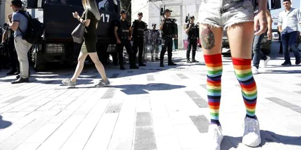 Turcia mars homosexuali politie ciocniri FOTO EPA
