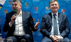 Marcel Ciolacu și Crin Antonescu FOTO gov.ro