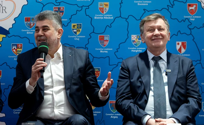 Marcel Ciolacu și Crin Antonescu FOTO: FB