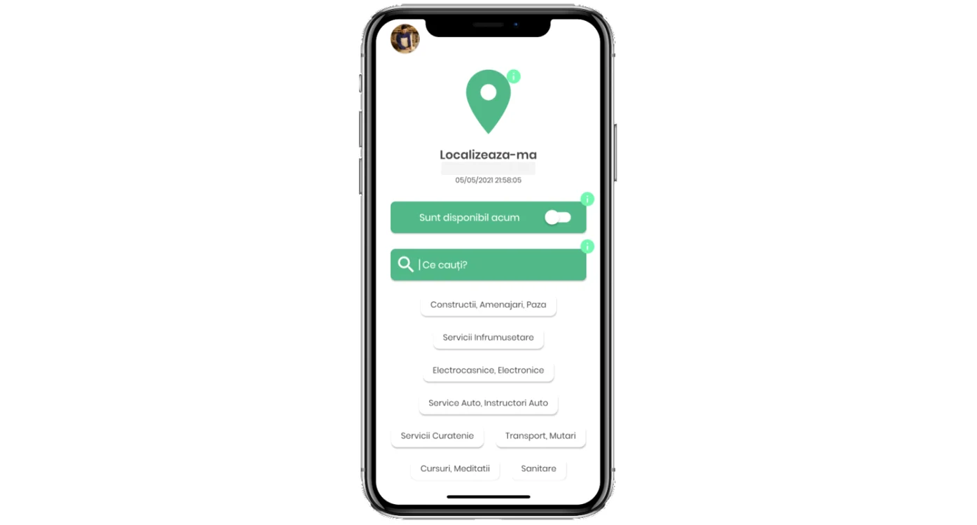 Aplicaţia de mobil Solved.