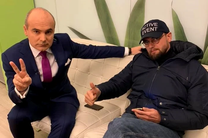 Rareș Bogdan și Oreste TeodorescuFoto Facebook