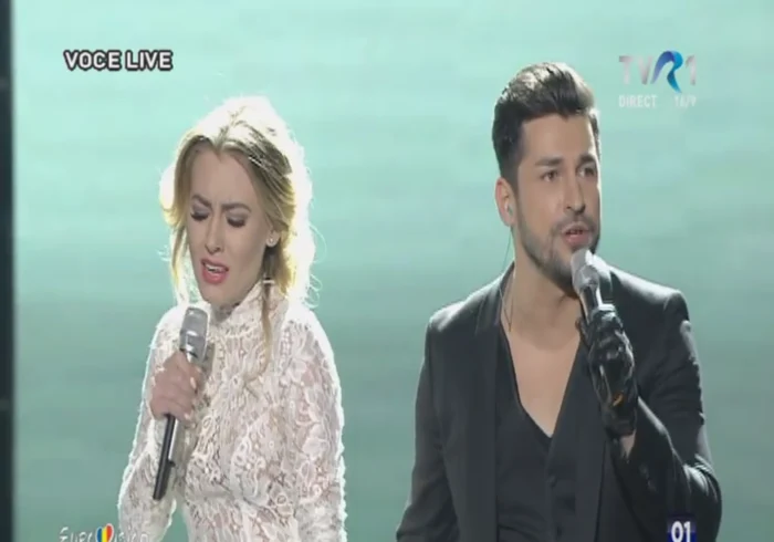 Doru Todoruț și Irina Baianț sunt primii concurenți care au urcat pe scenă, în Semifinala Eurovision Romania 2016