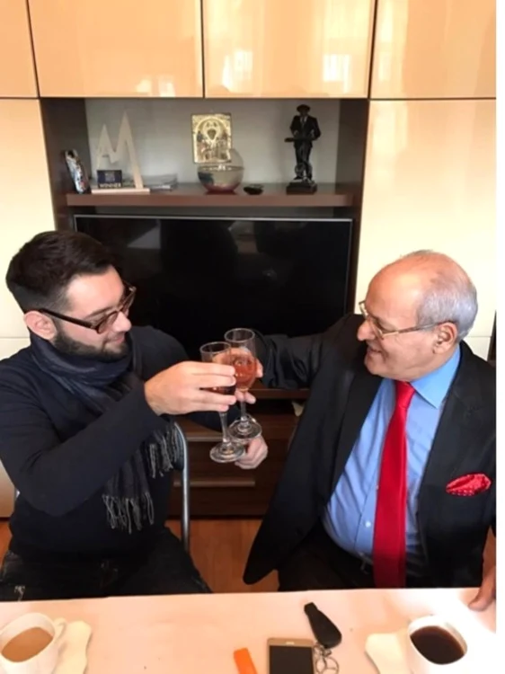 
    Nelu Ploieșteanu și nepotul lui, Antoniofoto: arhivă personală  