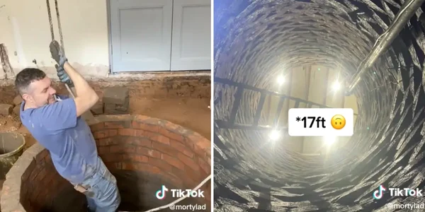 Fântână descoperită de un britanic FOTO tiktok com@mortylad webp