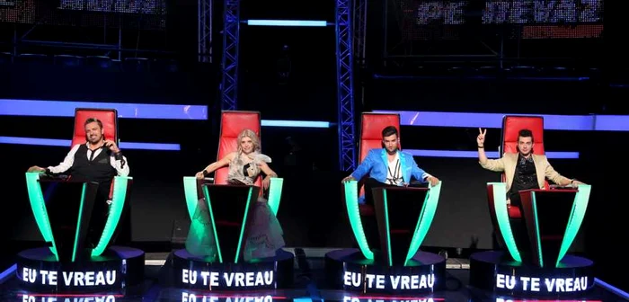 Antrenorii de la „Vocea României“: Horia Brenciu, Loredana, Smiley, Marius Moga