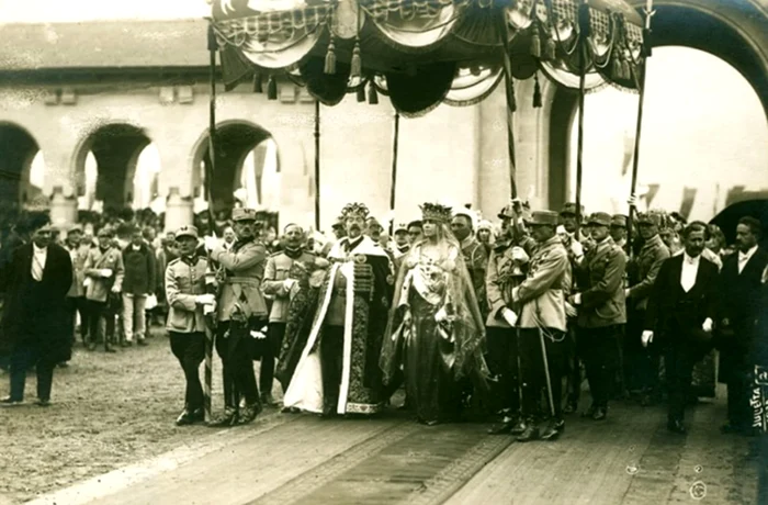 Încoronarea Regelui Ferdinand și Reginei Maria. Sursă foto: Adevărul