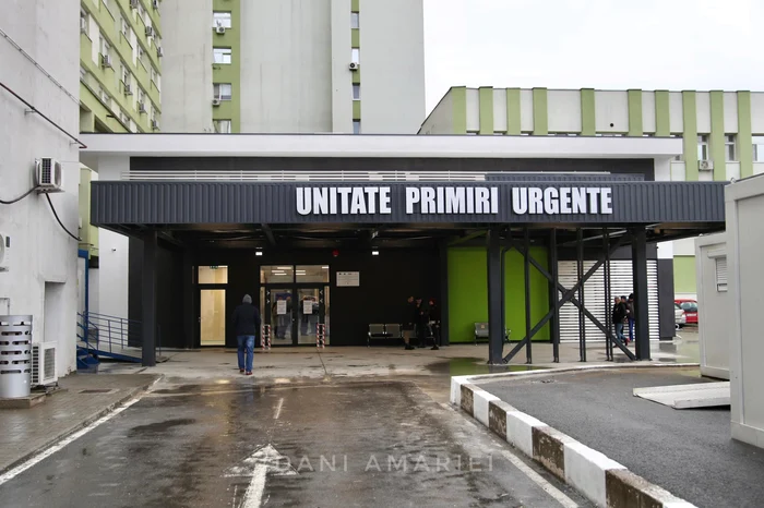 La UPU de la Județeanul din Timișoara FOTO Dani Amariei