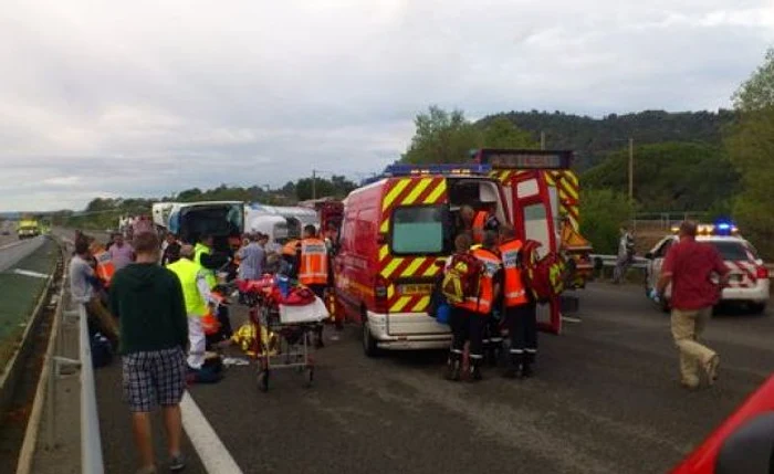 
    Accidentul a avut loc pe autostrada A8, pe sensul Nisa - Aix, în apropierea localităţii Vidauban  