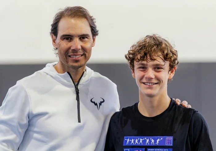 Matei Chelemen, alături de legendarul Rafa, acum câteva zile FOTO Colecția personală
