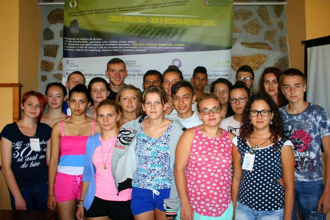 Tinerii care participă la acest proiect