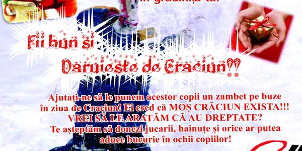 Donaţiile se depun la Coral Plazza Mall