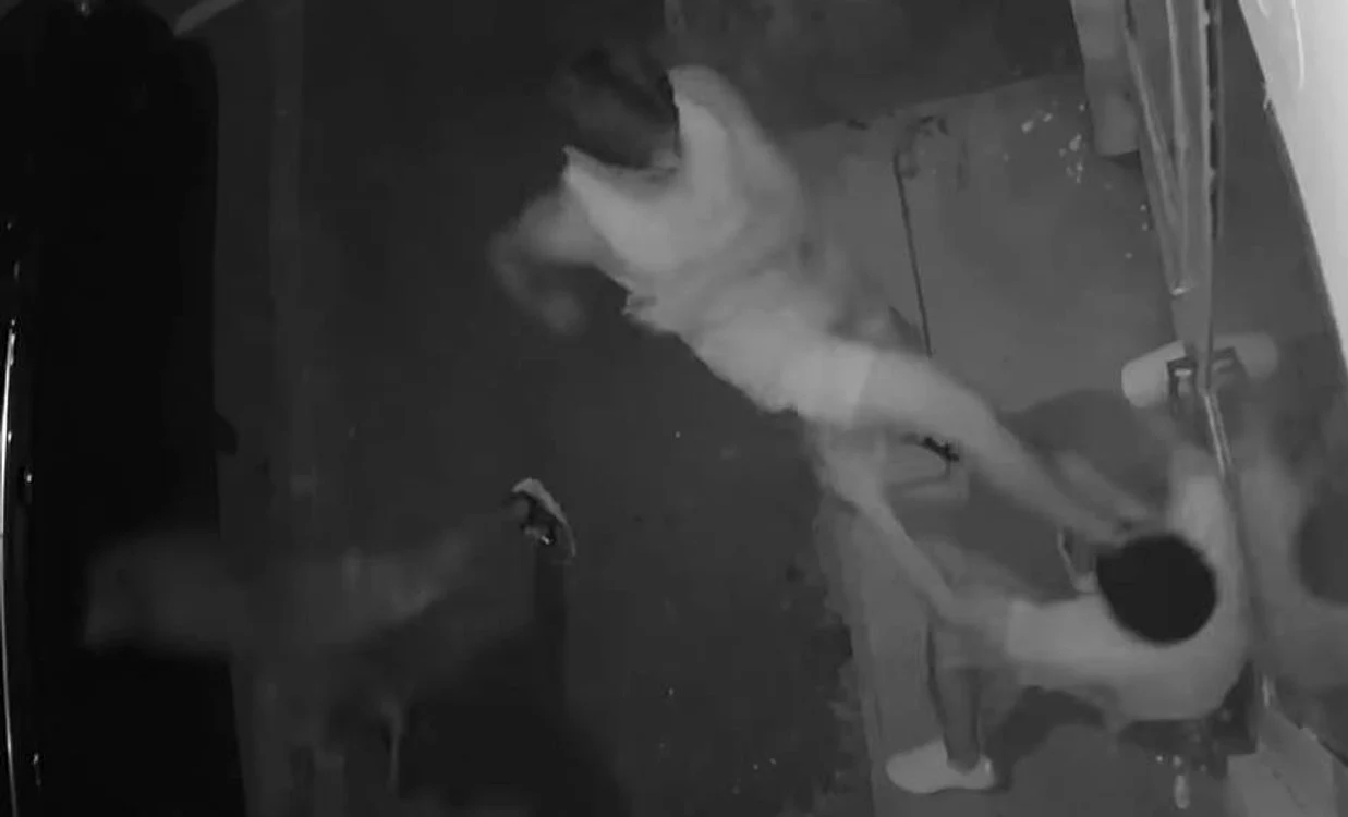 Camerele de supraveghere au surprins momentul crimei FOTO: captură video