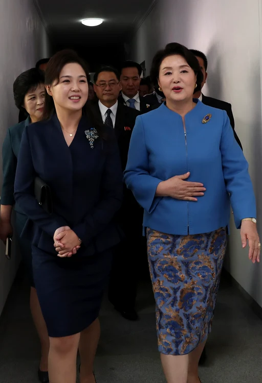 Ri Sul-jo şi Kim Jung-sook sunt femeile din viaţa celor doi preşedinţi coreeni