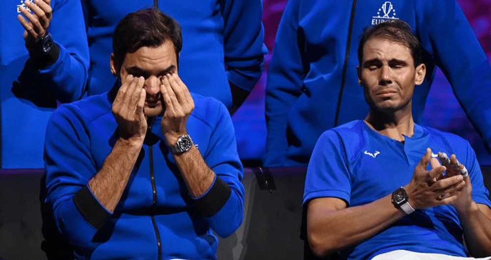 Federer și Nadal, în lacrimi la retragerea elvețianului din tenis FOTO VIDEO