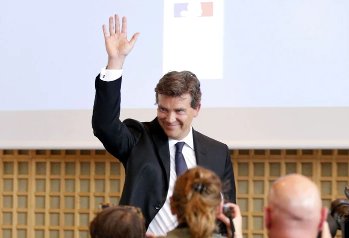 Arnaud Montebourg, ministrul „disident“, care a făcut să cadă propriul guvern FOTO AP