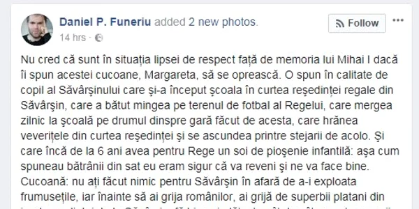 postare funeriu
