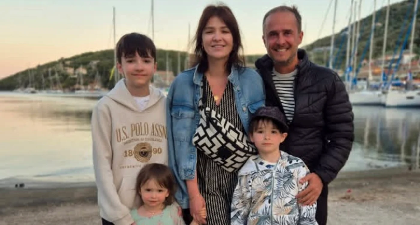 Șerban Copoț și Roxana au trei copii foto: Instagram