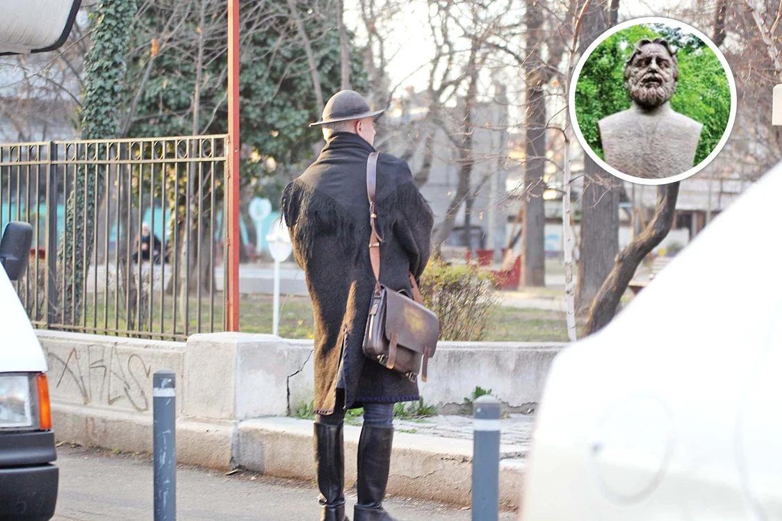 În Parcul Grădina Icoanei se  află un monument închinat celebrului poet care a înființat fenomenul cultural ”Cenaclul Flacăra