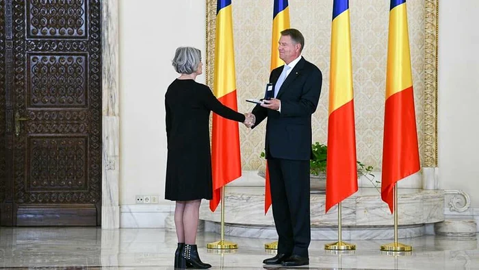 Maia Morgenstern și Cătălina Buzoianu au fost decorate de președintele Klaus IohannisFoto Facebook