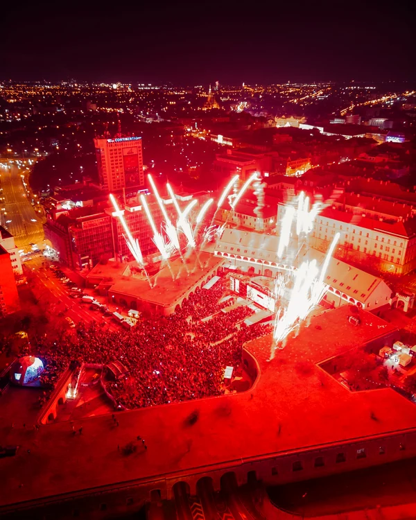 Revelionul de la Bastion FOTO Festival of Lights