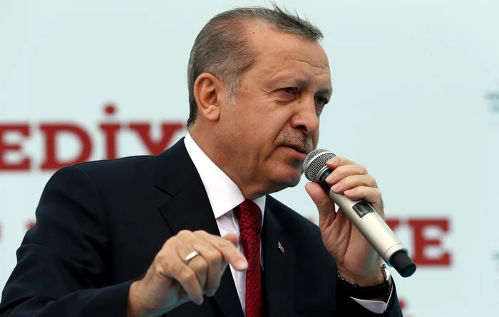 Președintele turc Recep Tayyip Erdogan. Foto: Serviciul de presă prezidențial turc