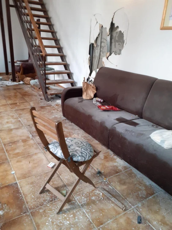 pensiune devastata Bucuresti 