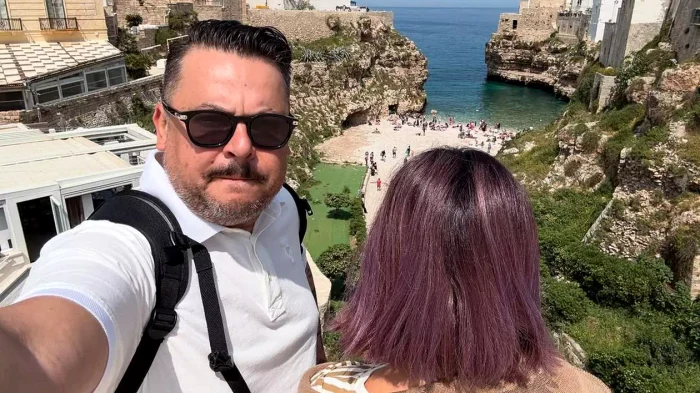 Mihai Bobonete alături de soția sa, Cătălina. FOTO: Instagram