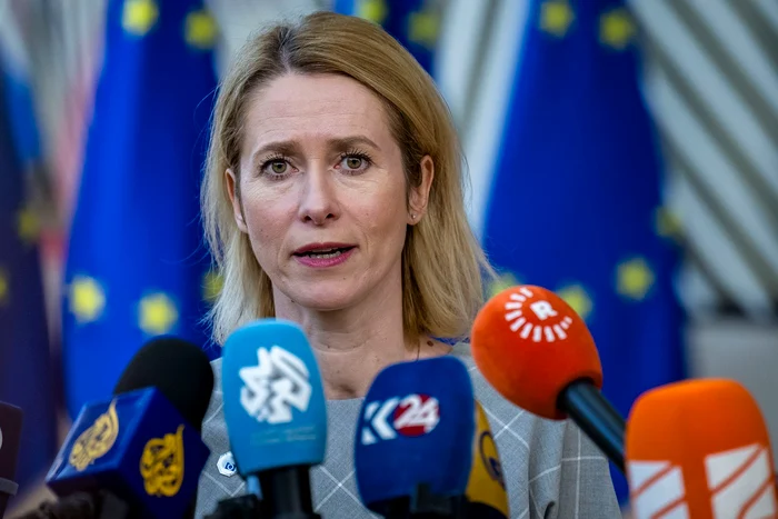 Înaltul Reprezentant al UE pentru afaceri externe, Kaja Kallas FOTO: Profimedia