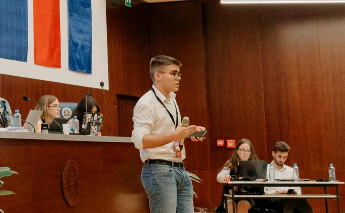 Radu Bolborea, președintele CJE Olt FOTO: arhiva personală