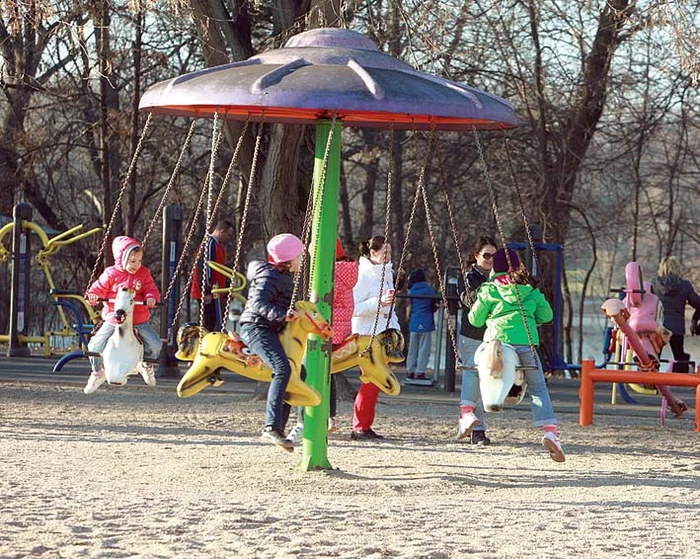 Bucureşti. Şi la noi a fost foarte cald pentru data din calendar
