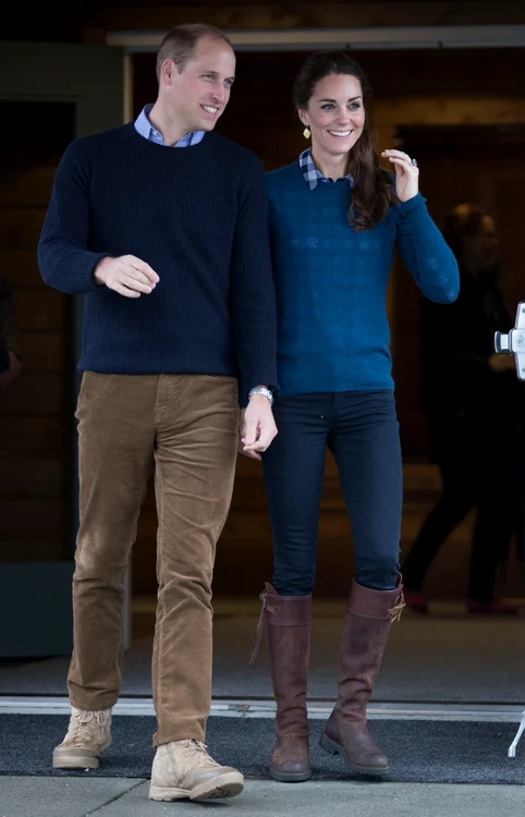 Kate și William, relaxați în Canada